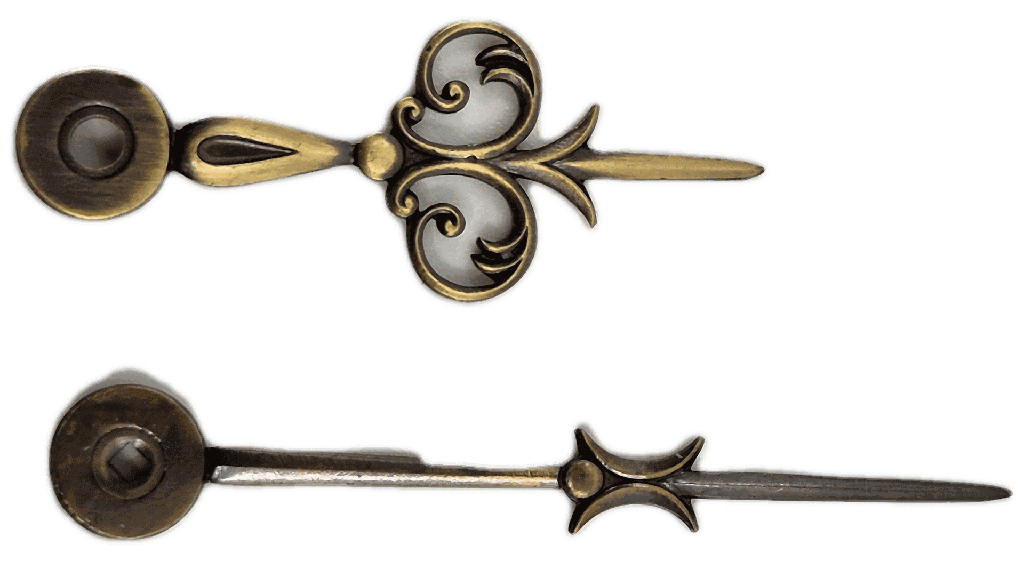 [6451B] 6451 B JEUX AIGUILLES BRUNIES 115