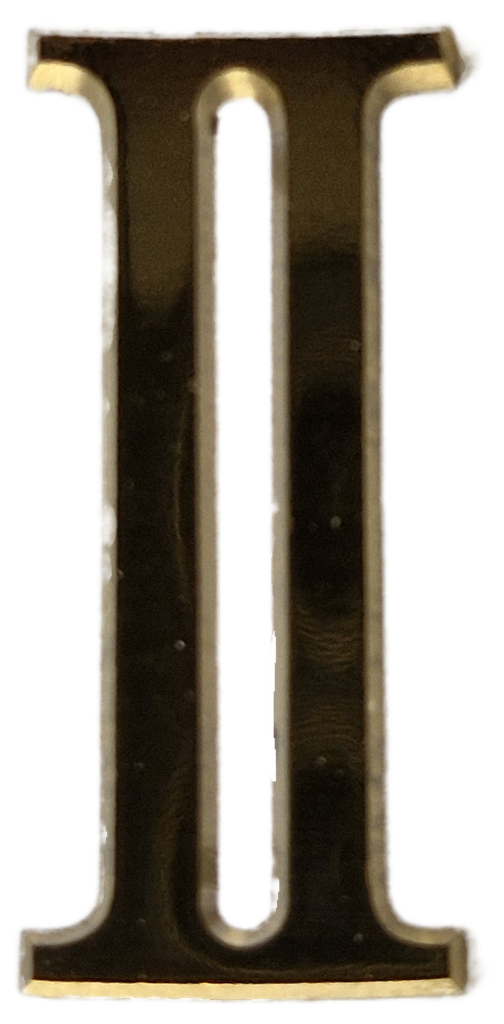 2029 CHIFFRES ROMAINS I A III